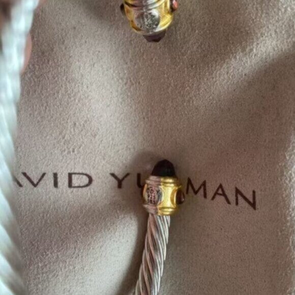 David Yurman Cable Classics Amethyst-encrusted bracelet 5mm - Picture 4 of 6